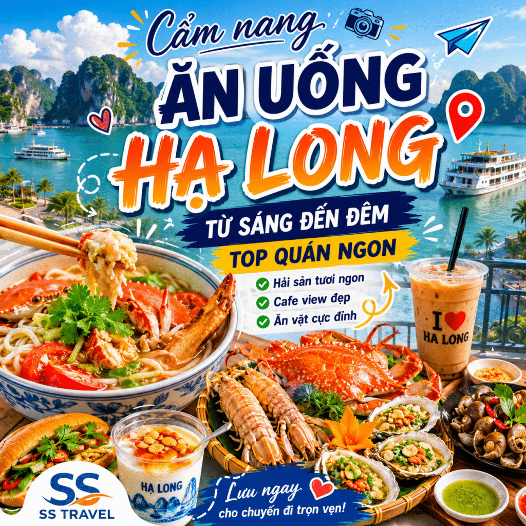 Cẩm Nang Ăn Uống Hạ Long 2026: Top Quán Ngon Từ Sáng Đến Đêm Cho Du Khách